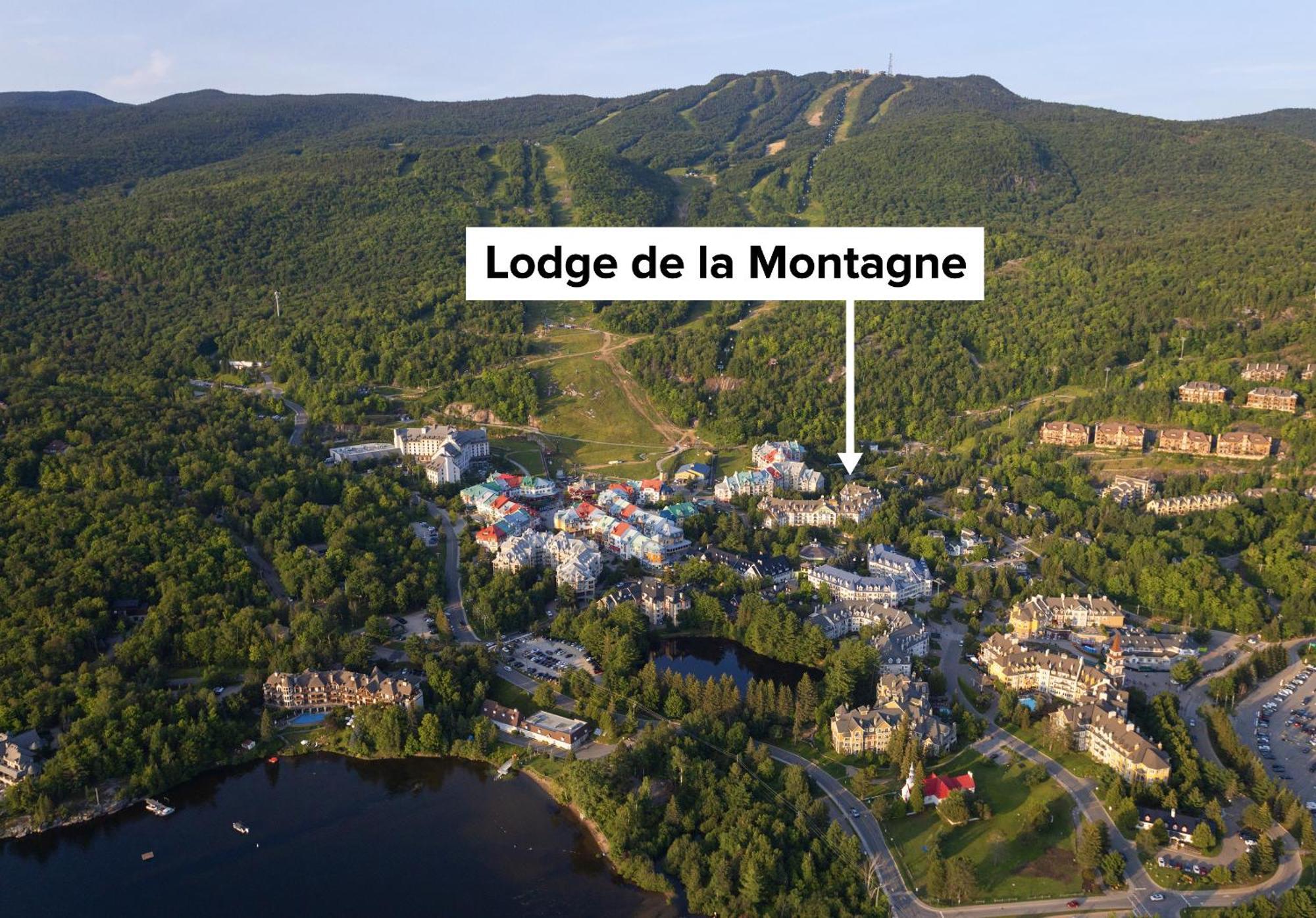 Lodge De La Montagne Exterior foto