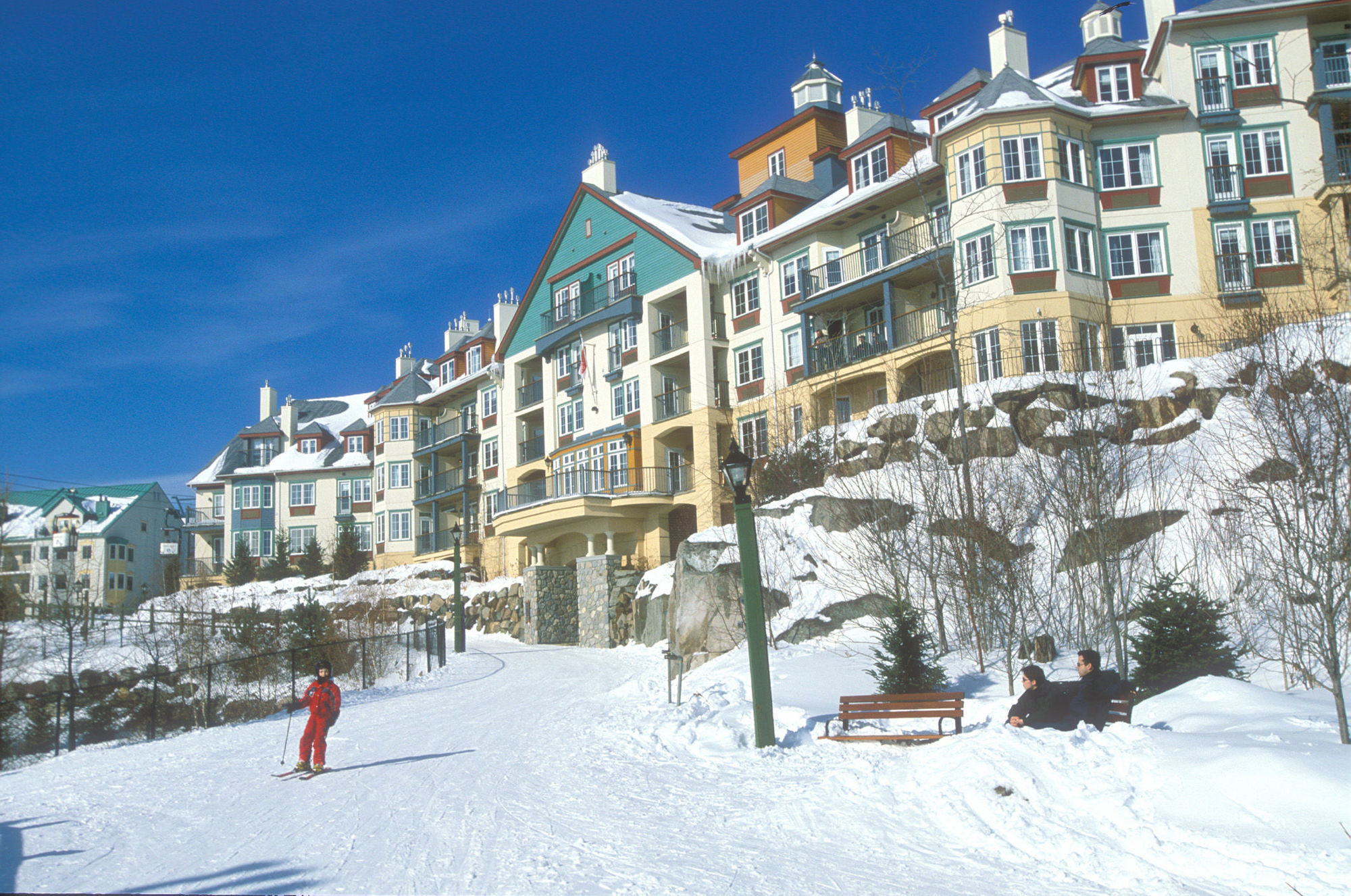 Lodge De La Montagne Exterior foto