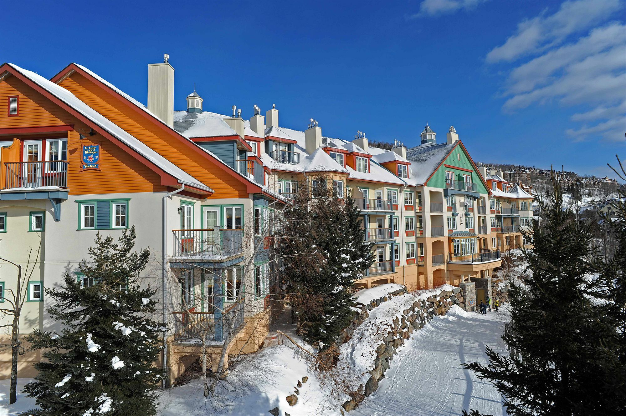 Lodge De La Montagne Exterior foto