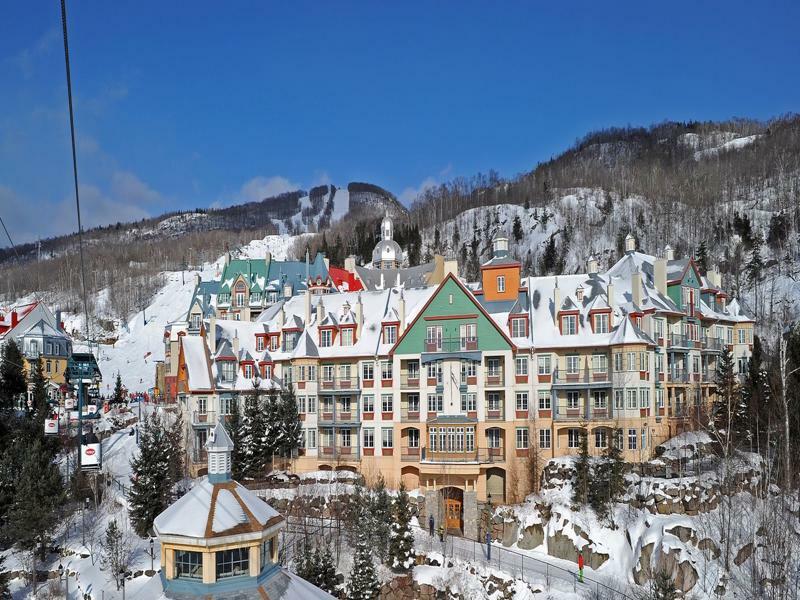 Lodge De La Montagne Exterior foto